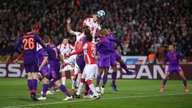 Liverpool Tertinggal 0-2 dari Red Star di Babak Pertama