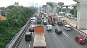 VIDEO: Rekayasa Lalin Antisipasi Kemacetan Tol Cikampek