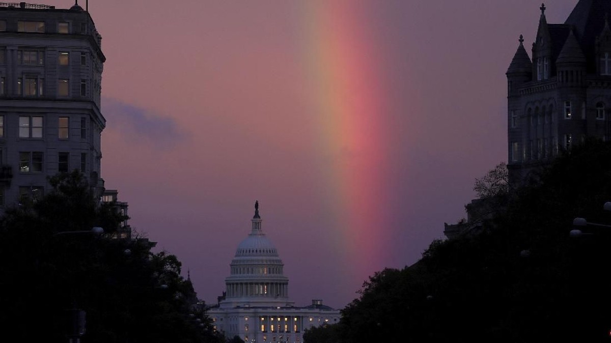 FOTO: Warga AS Tentukan Nasib Trump dalam Pemilu Sela