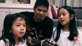 VIDEO: Baim 'The Dance Company' Berbagi Musik dengan Anak