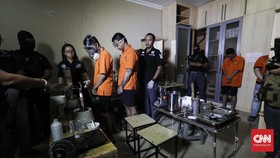 Polisi Tangkap Napi Pengendali Peredaran Narkotik Cair Vape