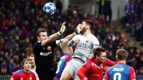 Roma Unggul 1-0 atas CSKA Moscow di Babak Pertama