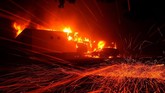FOTO: 'Kota Surga' California Hancur Dilalap Api Kebakaran hutan menghancurkan Kota Paradise, utara California, Amerika Serikat, hingga memaksa sedikitnya 26 ribu orang dievakuasi.