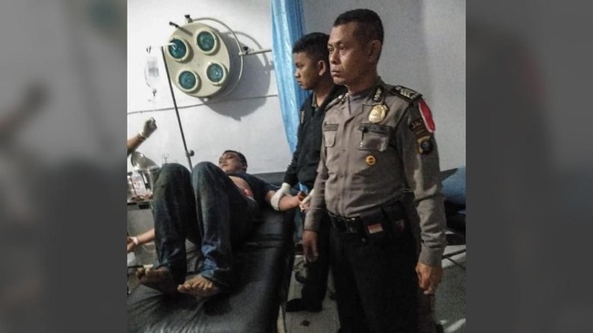Pelaku dan Ketua Fraksi PDIP DPRD Tapanuli Utara sempat minum di Lapo Tuak sebelum insiden penusukan terjadi akibat saling ledek.