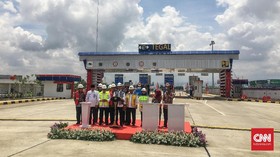 Resmikan Ruas Tol Pejagan-Pemalang, Jokowi Harap Ekonomi Rata