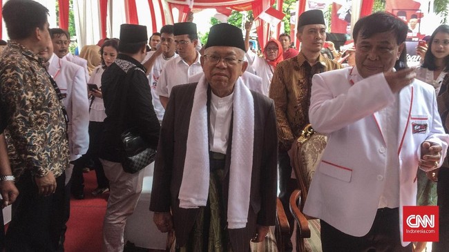 Calon wakil presiden nomor urut 1, Ma'ruf Amin menyebut dukungan dari PCNU Kepulauan Seribu telah melengkapi dukungan PCNU di lima wilayah Jakarta lainnya.
