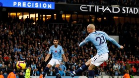 Man City Unggul 1-0 dari Man United di Babak Pertama
