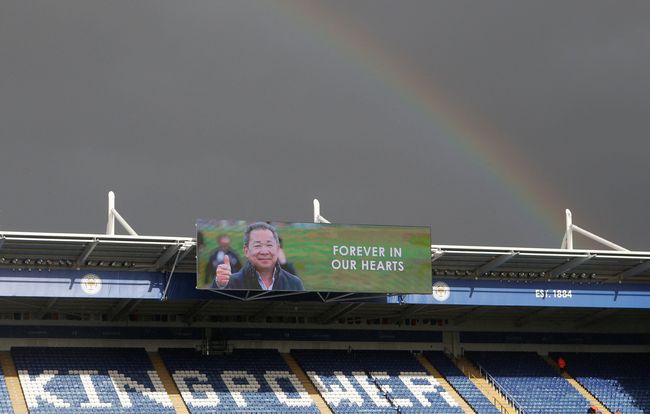 Pelangi Di Leicester Vs Burnley Diyakini Fan Untuk Vichai