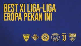 INFOGRAFIS: Best XI Liga-liga Eropa Pekan Ini