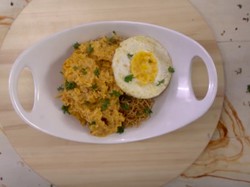 Resep Murah Cumi Calamari Telur Asin, Rasanya Jadi 'Mahal'