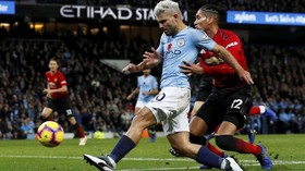 Awas MU, Aguero Sembilan Kali Cetak Gol di Derby Manchester