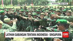 Latihan Gabungan TNI AD Indonesia-Singapura