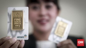 Antam Divonis Ganti Rugi Rp817,46 M atau Beri 1,13 Ton Emas