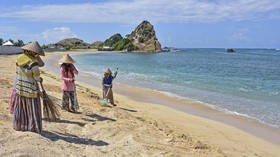 FOTO: Mandalika Tengah Berbenah