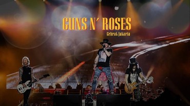 Infografis: Semarak Gun N' Roses Konser di Jakarta