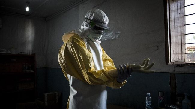 WHO menetapkan wabah penyakit Ebola yang terjadi di Kongo menjadi darurat internasional.