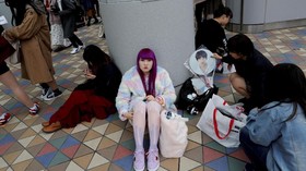 FOTO: Jepang 'Terserang' Demam BTS