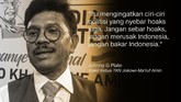 Ribut-ribut Politikus soal 'Politik Genderuwo' Jokowi Jokowi kembali menyebut pemilihan diksi yang dianggap menyerang. Setelah politikus sontoloyo, Jokowi menyebut politik genderuwo yang hanya menakut-nakuti.