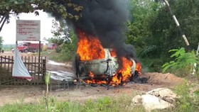 Keterangan Polisi soal Fortuner Hangus Terbakar di Sumsel