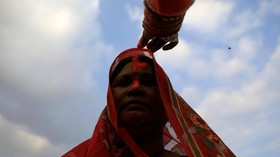 FOTO: Festival Chhath Puja, Pemujaan kepada Dewa Matahari