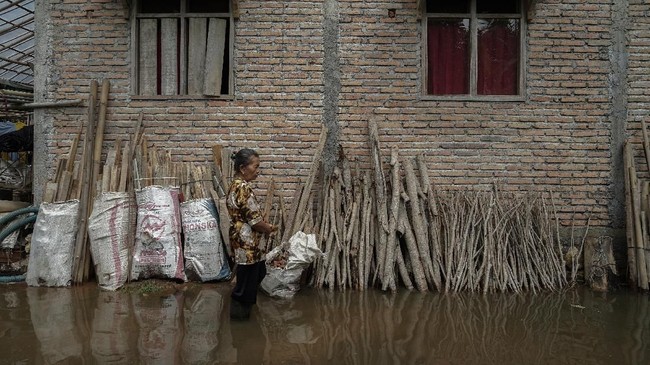Banjir melanda 15 kelurahan di Cilacap, Jawa Tengah mengakibatkan 307 warga mengungsi.