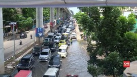 VIDEO: Sejumlah Wilayah Palembang Masih Tergenang Banjir