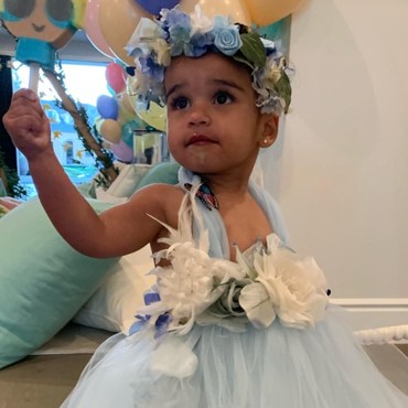 Imutnya Dream Kardashian Rayakan Ulang Tahun