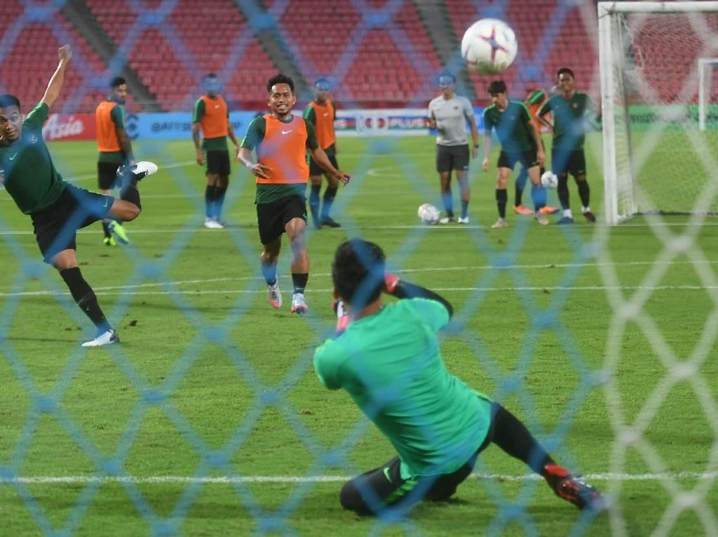 Hadapi Thailand, Skuat Garuda Jajal Stadion Rajamangala Hadapi Thailand, Skuat Garuda Jajal Stadion Rajamangala