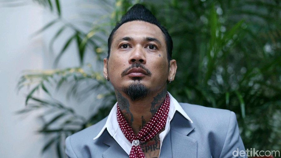 Jerinx SID saat ditemui di kawasan Epicentrum.
