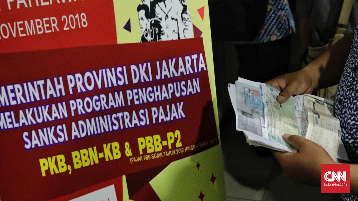 Jakarta Gelar Pemutihan Pajak Kendaraan Selama 2 Bulan