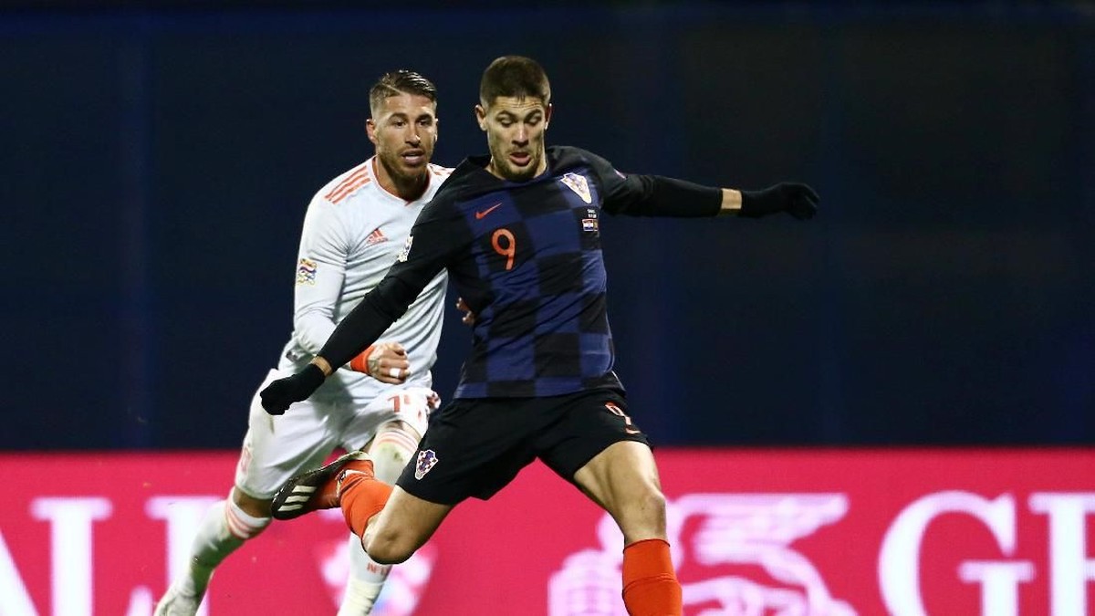 FOTO: Kroasia Menang Dramatis Atas Spanyol