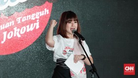 Grace Natalie Ajak 'Mama-mama Rempong' Pilih Jokowi