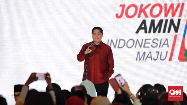 Ketua Tim Kampanye Nasional Koalisi Indonesia Kerja, Erick Thohir meminta PKS untuk berhitung secara matematis sebelum menjanjikan penghapusan pajak kendaraan.