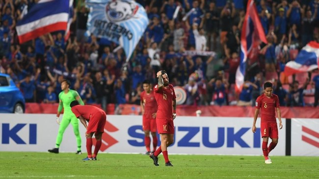 Penyerang Timnas Indonesia, Beto Goncalves, menilai dua gol Thailand di babak pertama membuyarkan konsentrasi dan mengacaukan rencana dan strategi tim.
