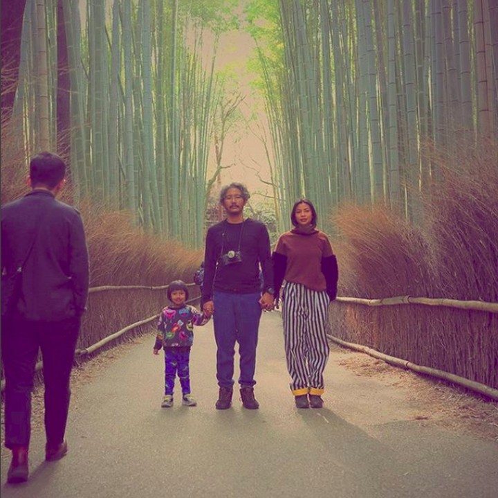 <p>Kekompakan Shareefa Danish bersama anak dan suami saat liburan. (Foto: Instagram/shareefadaanish)</p>