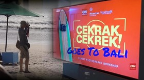 VIDEO: Kelas Fotografi CNNIndonesia.com Digelar di Bali