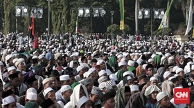Polisi Awasi Ratusan Warga Jatim Ikut Ijtima Dunia di Gowa
