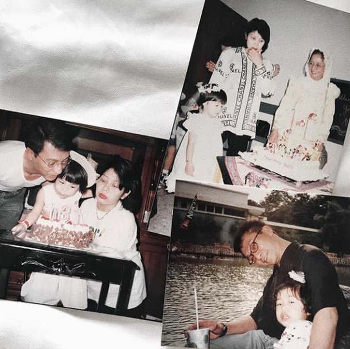 <p>Momen Nikita kecil merayakan ulang tahun dengan orang tuanya. So sweet sekali ya. (Foto: Instagram @nikitawillyofficial94)</p>