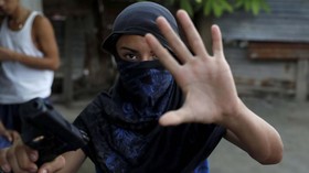 FOTO: Arus Eksodus Warga Honduras Hindari Perang Geng
