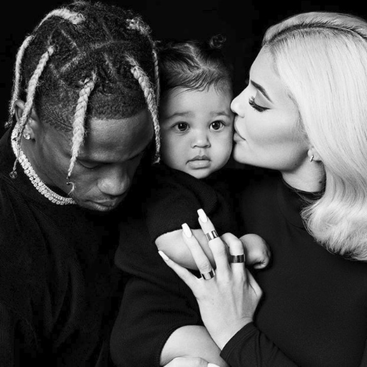 <p>Kylie Jenner juga nggak kalah bersyukur untuk keluarga kecil yang dia punya, Stormi dan Travis. (Foto: Instagram/Travis Scott)</p>