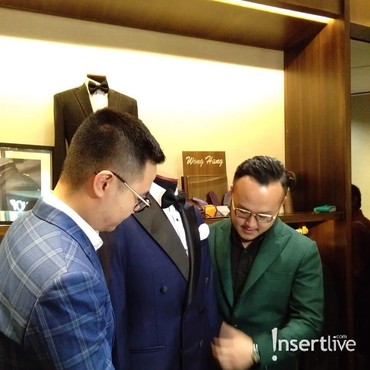 Penampakan Jas Resepsi Pernikahan Baim Wong-Paula Verhoeven