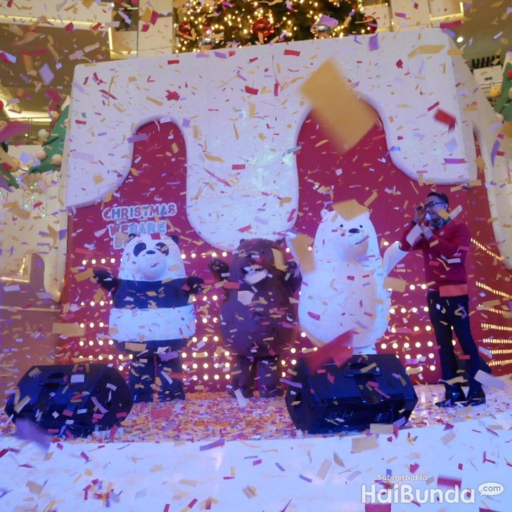 <p>Grizzly, Panda dan Ice Bear datang kemari dalam rangka merayakan Natal bersama fans-fans ciliknya. Mereka akan hadir di Mal Taman Anggrek sepanjang 23 November 2018 - 6 Januari 2019.</p>
