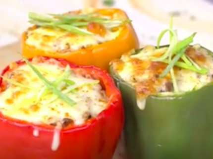 Resep Stuffed Paprika, Cara Unik Makan Paprika Isi Daging