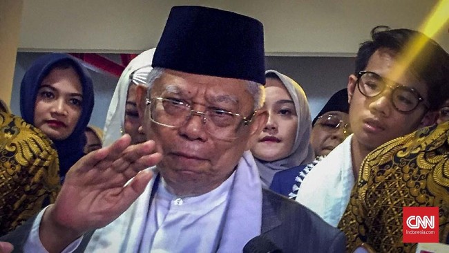 Cawapres nomor urut 01 Ma'ruf Amin membela pernyataan Jokowi yang sering dituding melakukan kriminalisasi ulama selama menjabat sebagai presiden.