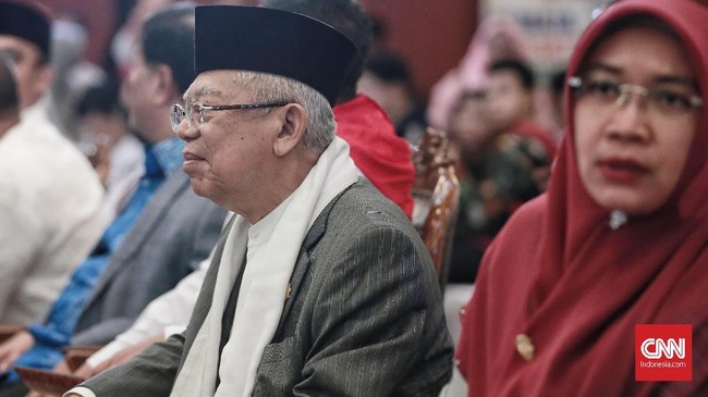 Ma'ruf Amin mengklaim memiliki survei internal yang menunjukkan bahwa elektabilitasnya dengan Joko Widodo di Banten di pilpres 2019 unggul dari Prabowo-Sandi.