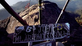 Jalur Pendakian Gunung Arjuno Ditutup Usai Kebakaran