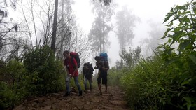 13 Pendaki Tersesat Semalaman di Gunung Pangrango Berhasil Ditemukan