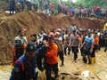 Empat Orang Meninggal Tertimbun Longsor di Purwakarta