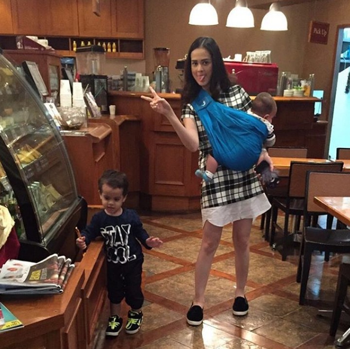 <p>Sudah cocok momomg anak belum? (Foto: Instagram @cutratumeyriska)</p>