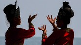 FOTO: Kemeriahan di Tanjung Lesung Untuk mempromosikan Tanjung Lesung, kawasan yang terletak di ujung barat Pulau Jawa, digelarlah Festival Pesona Tanjung Lesung (FPTL).
